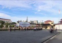 Polres Tanjungbalai Gelar Apel Kesiapaan Pengamanan