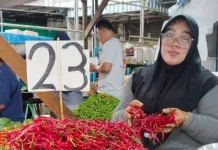 Belanja Turun usai Awal Ramadhan, Harga Cabai di Medan Anjlok