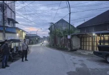 Polsek TBU Patroli Pastikan Situasi Kamtibmas Tetap Kondusif