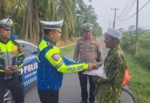 Polres Tanjungbalai Salurkan Bantuan Kepada Warga Lansia