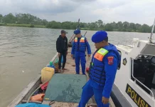 Sat Polairud Tanjungbalai Menyisir Wilayah Perairan