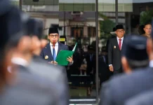 Rico Waas Lantik 213 Pejabat Pemko Medan, Tekankan Integritas