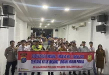 Polres TanjungBalai Edukasi Hukum sejak Dini