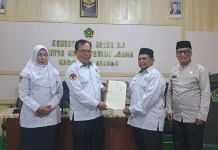 KUA Sei Kepayang Terima Sertifikat Pertapakan Gedung Baru