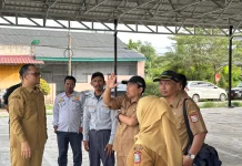 Pemkot Tanjungbalai Tata Parkir dan Estetika Pasar Bahagia