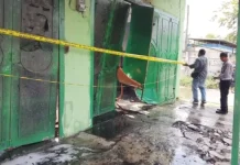 Polres Pelabuhan Belawan Amankan Lokasi Kebakaran di Rengas Pulau
