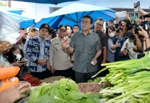 Jelang Idulfitri, Wagub Pantau Harga di Pasar Tebing Tinggi
