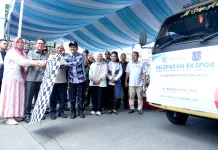 Wagub Sumut Dampingi Mendag Lepas Ekspor UMKM