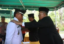 Bupati Dairi Lantik Pejabat Struktural dan Fungsional