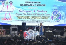 Ribuan Warga Padati Malam Hiburan Hari Jadi Samosir