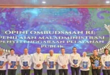 Pemko Padangsidimpuan Peroleh Hasil Cukup dari Ombudsman