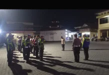 Polres Tanjungbalai Gelar Apel Kesiapan Patroli Asmara Subuh