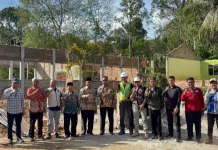 Kanwil Kemenag Sumut Monitoring Pembangunan MIN 3 Pakpak Bharat