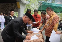 Lantik Pejabat, Bupati Dairi Tekankan Tanggung Jawab Bekerja Tulus Melayani