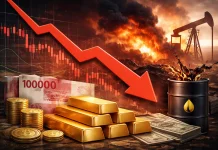 Perang Tekan IHSG dan Rupiah, Emas Naik