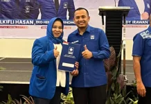 Herna Veva Terima SK Ketua PAN Tanjungbalai