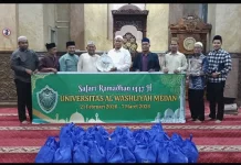 UNIVA Medan Gelar Safari Ramadhan di Masjid Istikmal