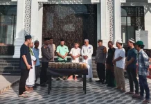 Polres Tanjungbalai Tebar Kebaikan lewat Berbagi Takjil