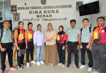 STOK Bina Guna Edukasi Kesehatan Masyarakat di Ramadan Rakyat 2026 Binjai
