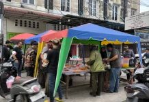 Suasana Berbuka di Sekitar PRSU
