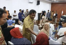 Pemko Binjai Salurkan Bantuan Rehabilitasi Pascabencanat