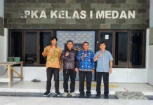 Penyuluh Katolik Kemenag Medan Bina Anak Lapas Anak Kelas I Medan