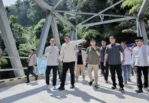 Jembatan Aek Sipange Diresmikan, Masyarakat Tidak Lagi Menyeberangi Sungai