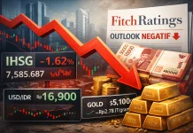 Outlook Kredit Indonesia Negatif, IHSG Terkoreksi dan Emas Prospektif