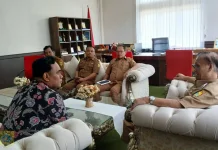 Wabup Pakpak Bharat Terima Audiensi Kepala BNNK Karo