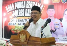 Bupati Hadiri Buka Puasa Bersama di Polres Dairi