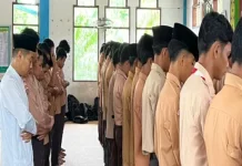 Siswa MAN 2 Tapanuli Tengah Gelar Doa Bersama Demi Kelulusan SNBP dan SPAN-PTKIN