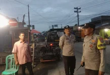 Polsek TBU Patroli Antisipasi Balap Liar