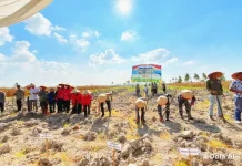 Polres Tanjungbalai Tanam Jagung Serentak