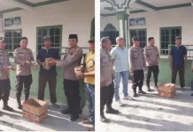 Polres Tanjungbalai Tebar Kebaikan Berbagi Takjil