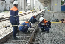 Matangkan Persiapan jelang Angkutan Lebaran, KAI Sumut Perawatan Jalur Rel