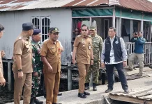 BNNP Sumut Bersama Forkopimda Tinjau Lokasi Rawan Narkoba Kampung Bahar