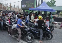 Kodim 0208 Asahan Terbar Kebaikan Berbagi Takjil
