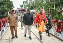 Jembatan Bailey di Nias Diresmikan, Perlancar Mobilitas Masyarakat