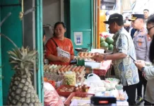 Sidak Pasar Tavip dan Binjai Mal, Wali Kota Binjai Pastikan Stok dan Harga Stabil