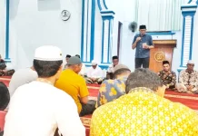 Tim Safari Ramadan Simalungun Kunjungi Masjid Al-Ikhlas
