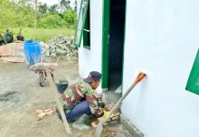 Satgas TMMD Rampungkan Pembangunan RTLH Warga Simalungun