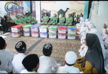 Ketua Persit KCK Asahan Gelar Bakti Sosial