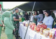 Dandim 0208 Asahan Ikuti Pembukaan Bazar Ramadan