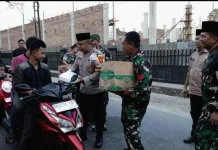 Dandim 0208 Asahan Bersama Forkopimda Berbagi Takjil