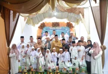 Ratusan Anak Yatim Tanjungbalai Terima Bingkisan Lebaran