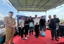 Gandeng Merga Silima, Kemenimipas Salurkan 2.000 Paket Bantuan di Medan Tuntungan