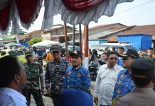 Wali Kota Tanjungbalai Tinjau Pos Pengamanan Lebaran