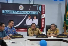 Bupati Karo dan Ketua DEN Bahas Pengembangan Wisata Tongging