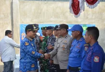 Forkopimda Serahkan Bingkisan Petugas Pospam Lebaran