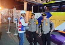 Polres Pelabuhan Belawan Monitoring Kamtibmas di Terminal Penumpang Bandar Deli